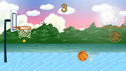 Capturas de tela do Ballhop! Three Point Contest Most Addictive Game