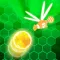 Bouncing Ball Attack Orange Killer Bee Hive Game