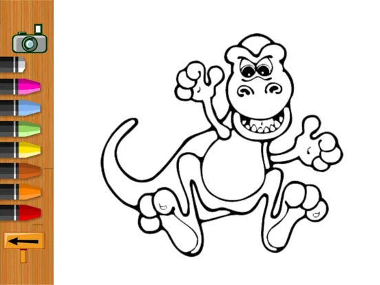 صور Dinosaur Colouring Games iPad 