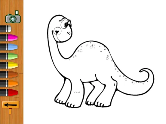 صور Dinosaur Colouring Games iPad 