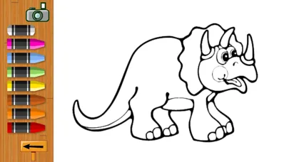 صور Dinosaur Colouring Games