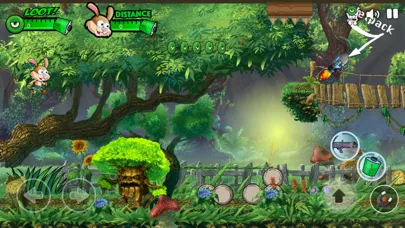 ภาพหน้าจอของ little rabbit shooting monster in the island