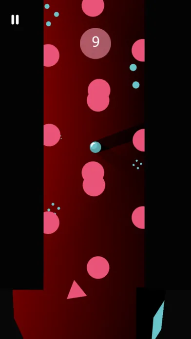 Super marble balls falling in gravity hole game 스크린샷