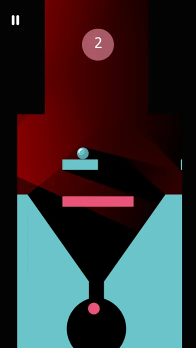 Super marble balls falling in gravity hole game 스크린샷