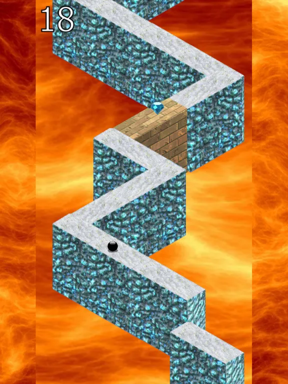 Captures d'écran de Stone Marble Run Rolling Saga Race Mania Hot Games iPad 