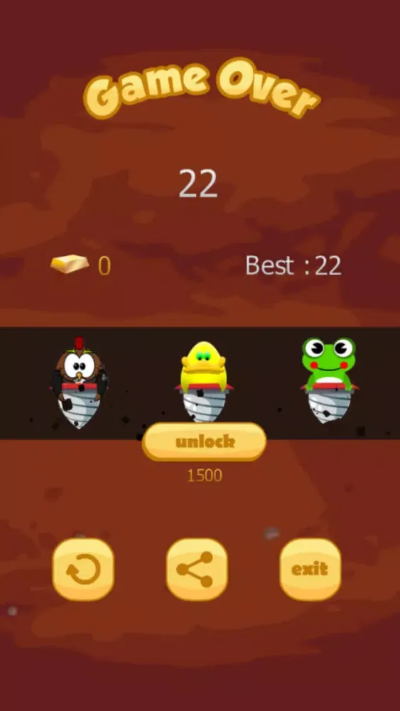 Miner dig the treasure trove in diamond mine game 스크린샷