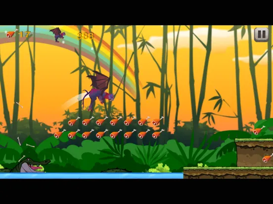 Super monster run adventures in monkey jungle iPad  स्क्रीनशॉट