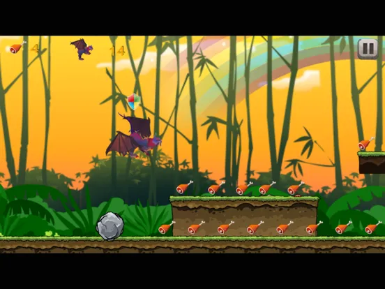 Super monster run adventures in monkey jungle iPad  स्क्रीनशॉट