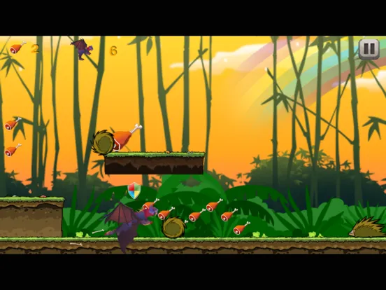Super monster run adventures in monkey jungle iPad  स्क्रीनशॉट
