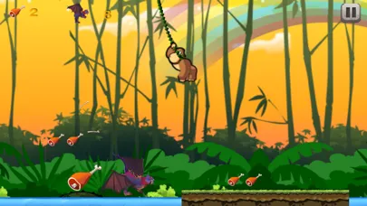 Super monster run adventures in monkey jungle स्क्रीनशॉट