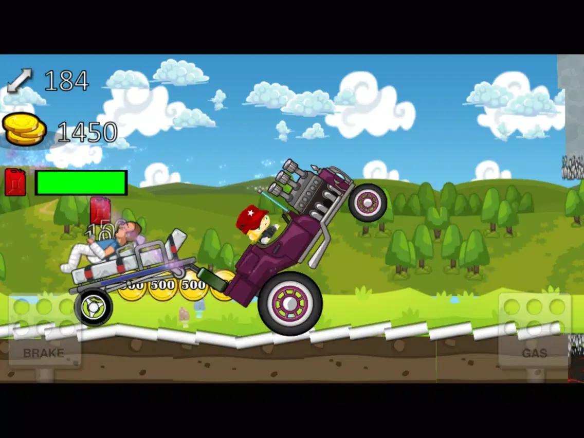 Rescue car hill climb 4x4 off road rush racing iPad  Screenshots