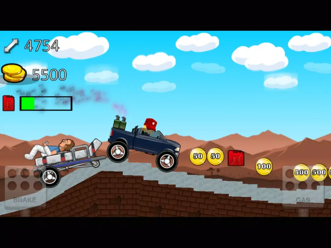 Rescue car hill climb 4x4 off road rush racing iPad  Screenshots