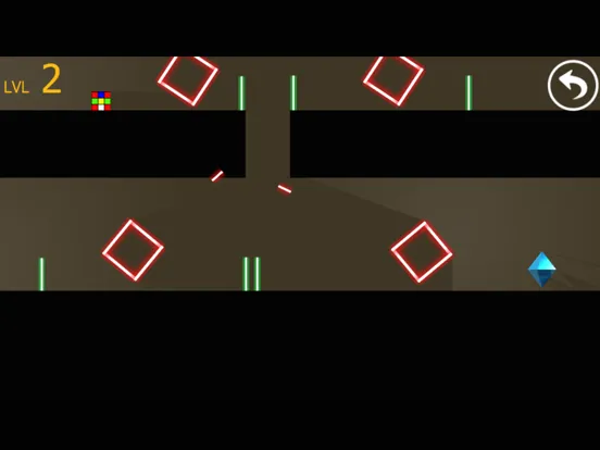 Скриншоты Cube magic runner escape laser room in dark iPad 