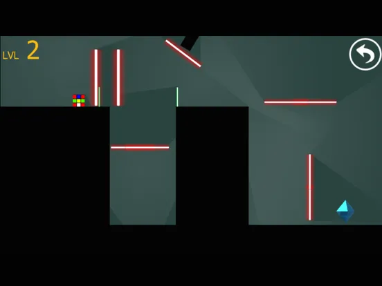 Скриншоты Cube magic runner escape laser room in dark iPad 
