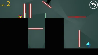Скриншоты Cube magic runner escape laser room in dark