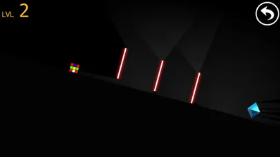 Скриншоты Cube magic runner escape laser room in dark