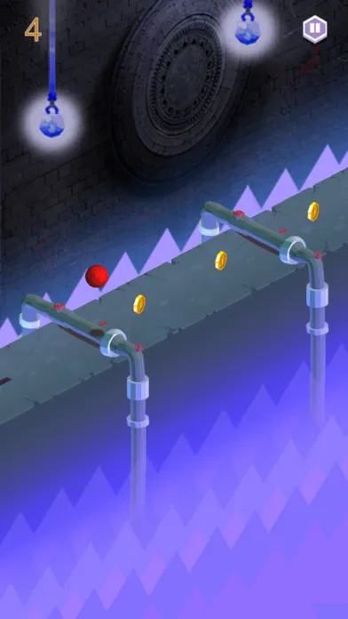 Tangkapan skrin Marble stone dodge & rolling danger route legend