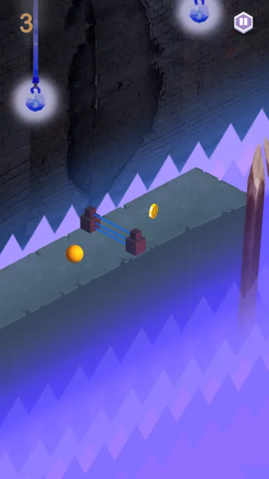 Tangkapan skrin Marble stone dodge & rolling danger route legend