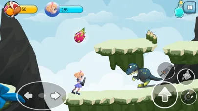 Dino World Adventure Dodge & Fight Game for Kids Screenshots