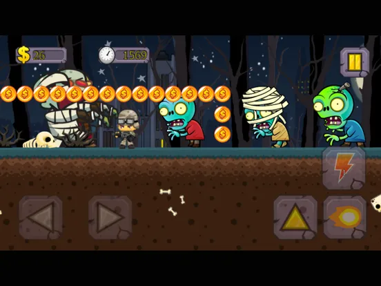 Capturas de pantalla de heroes squad vs zombies battle defense frontier 2 iPad 