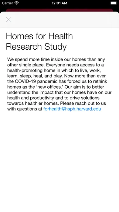 Zrzuty ekranu Harvard Home-Work Study