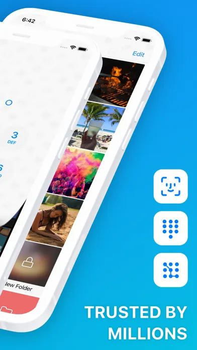 Capturas de tela do Safe Lock - Hidden Photo Vault