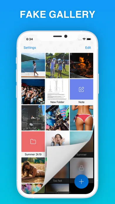 Capturas de tela do Safe Lock - Hidden Photo Vault