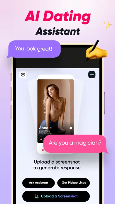 RIZZ AI: Dating Assistant App Screenshots