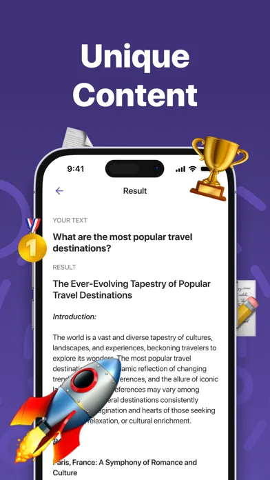 Essay Writer -  AI Writing App স্ক্রিনশট