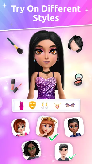 Captures d'écran de Avatar Maker-Character Creator