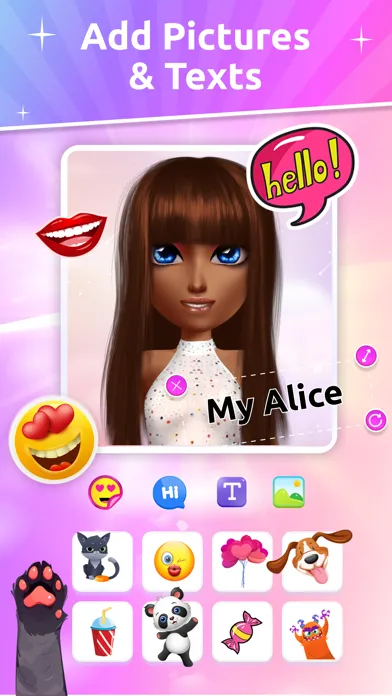 Captures d'écran de Avatar Maker-Character Creator