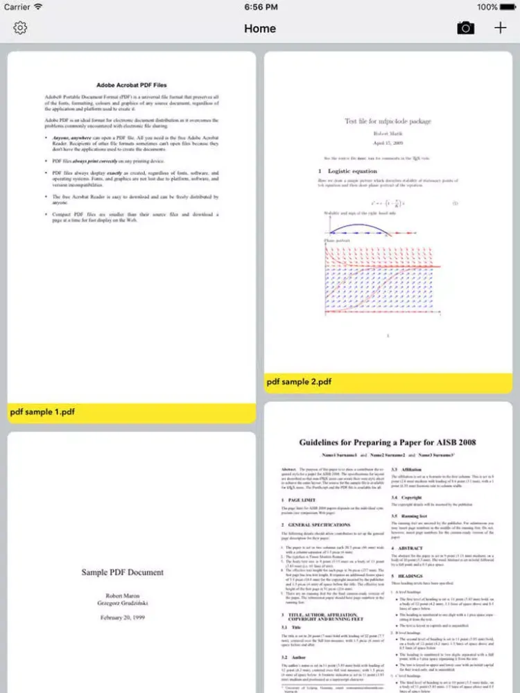 Tangkapan skrin Convert Images to PDF iPad 