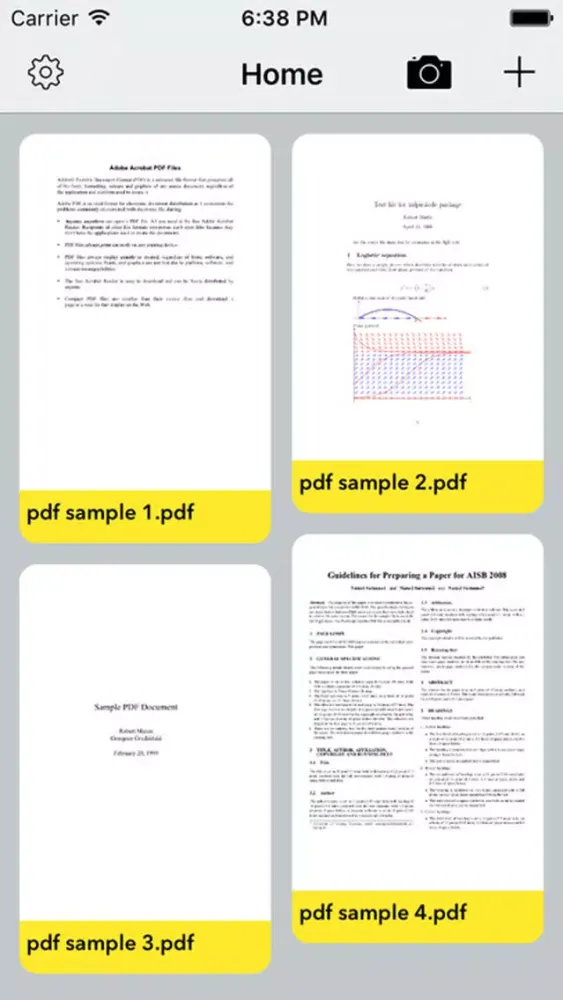 Tangkapan skrin Convert Images to PDF