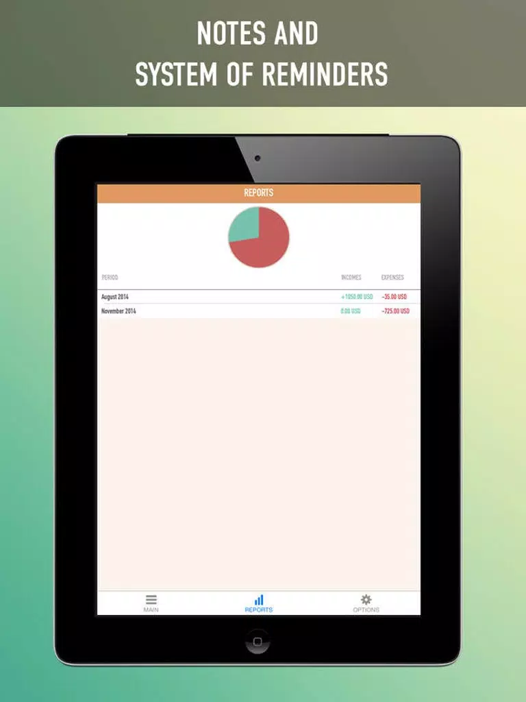 Tangkapan skrin Passbook Manager iPad 