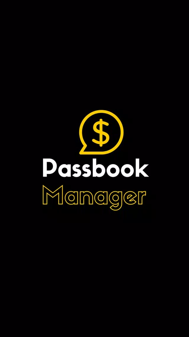 Tangkapan skrin Passbook Manager