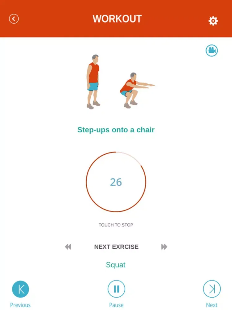 Weight Loss Exercises iPad  سکرین شاٹس