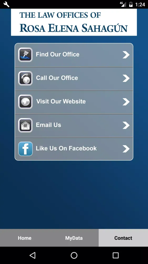 RosaElena SahagúnApp accidente Screenshots