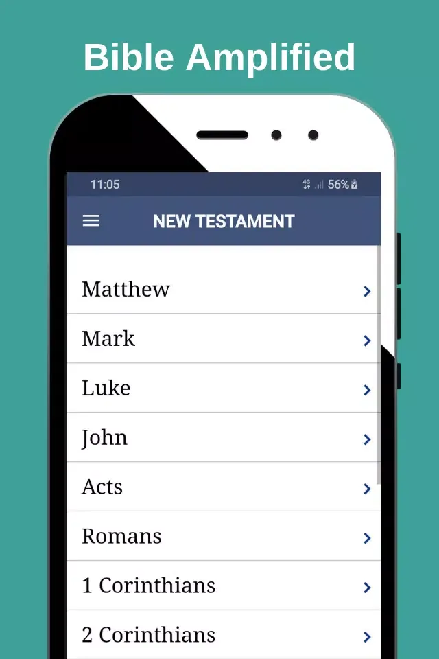 Captures d'écran de The Amplified Bible