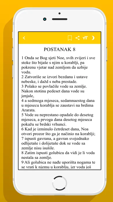 Sveta Biblija Offline Croatian Ekran Görüntüleri