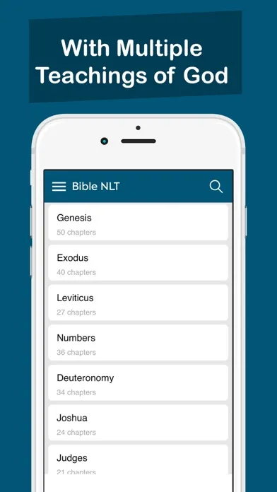 Bible NLT - Bible en English应用截图