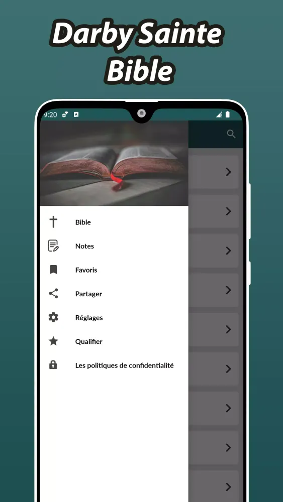 Capturas de pantalla de Sainte Bible Darby en Français
