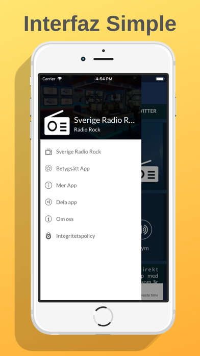 Sverige Radio Rock Ekran Görüntüleri