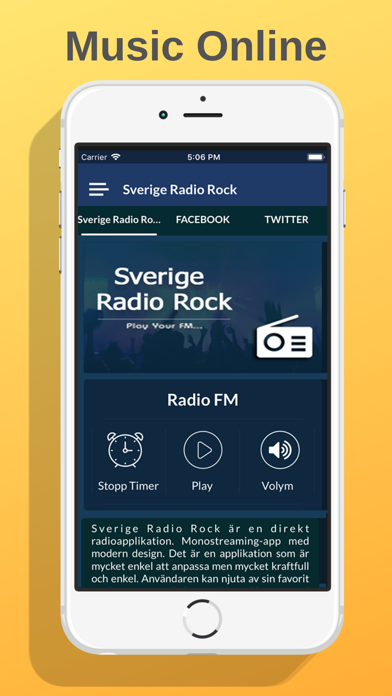 Sverige Radio Rock Ekran Görüntüleri
