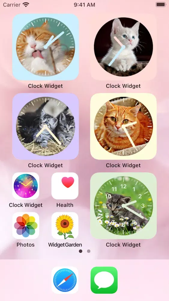 Clock Widget Home Screen Clock 스크린샷
