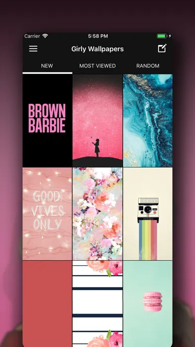 تصاویر Girly Wallpapers Master HD