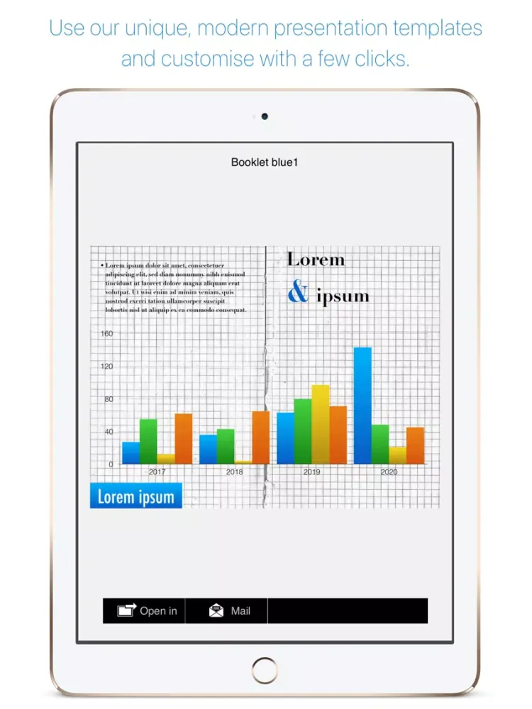 Zrzuty ekranu Designs for Keynote, Edition 2017 iPad 