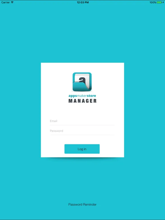 Tangkapan layar Appsmakerstore Order Manager® iPad 