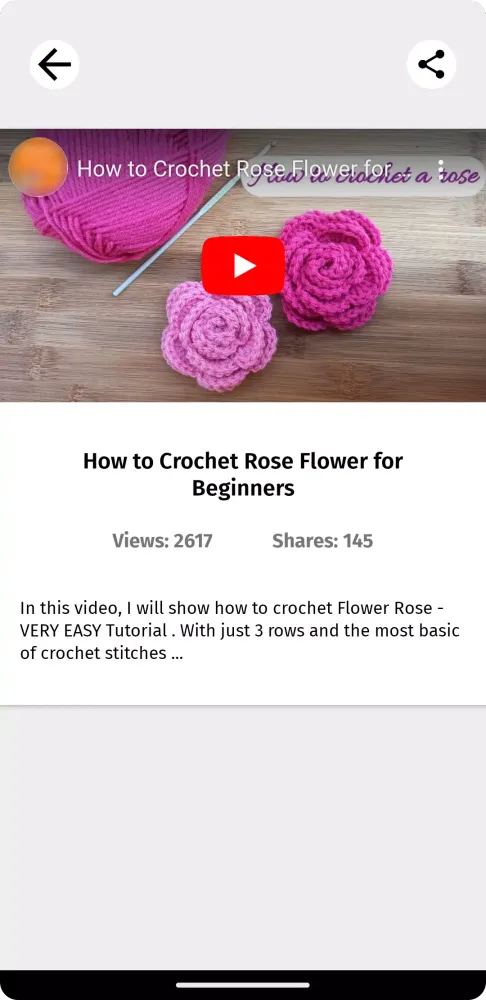 Learn Crochet And Knitting Screenshots