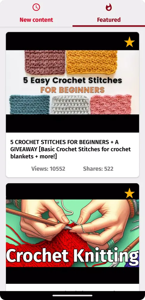 Learn Crochet And Knitting Screenshots