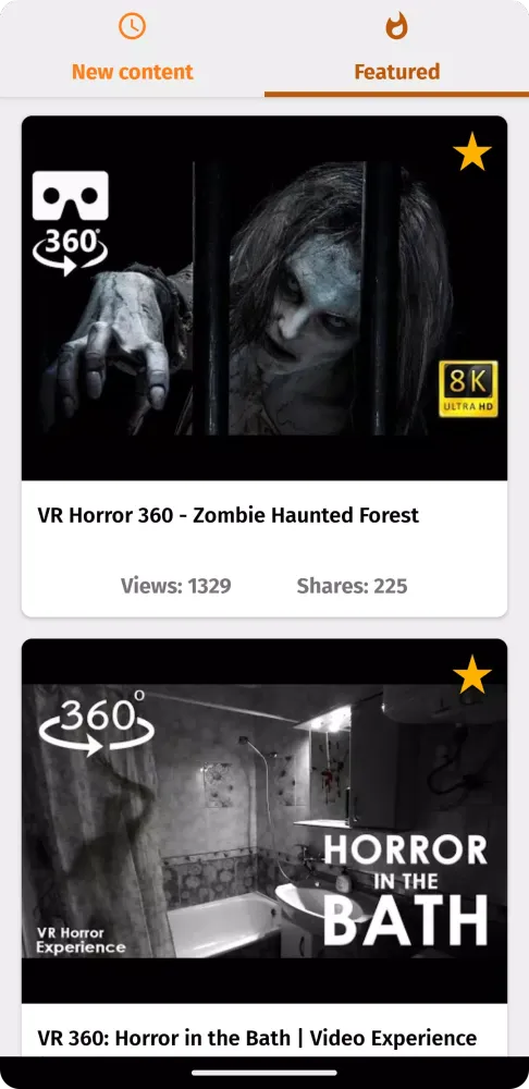 VR Horror Videos 360 Screenshots